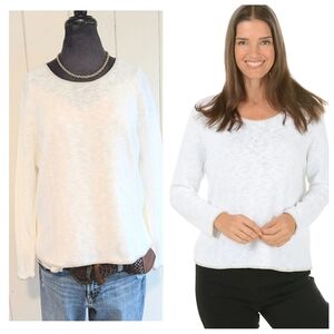 Avalin Cotton Slub Knit With Tipping NWT O/S